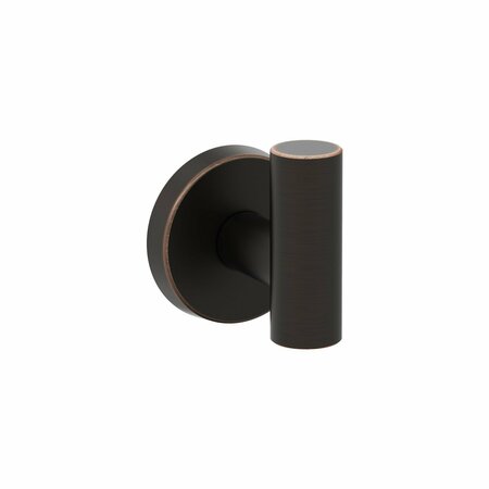 AMEROCK Arrondi Oil Rubbed Bronze Contemporary Single Robe Hook BH26542ORB